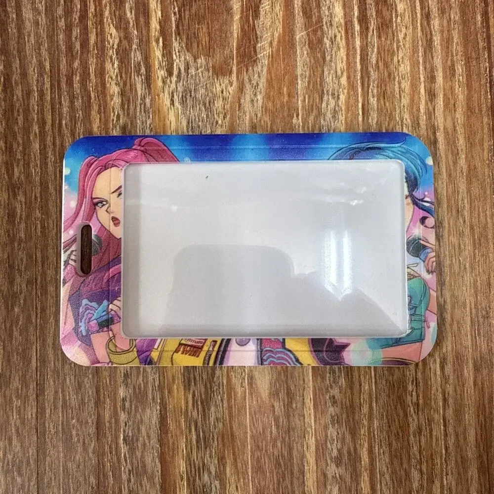 Unbranded plastic badge